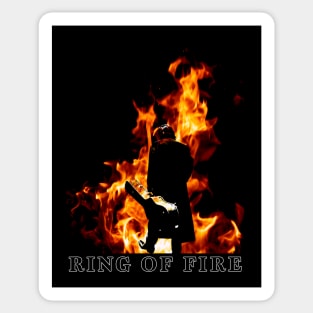 The Fire's Ring Sticker